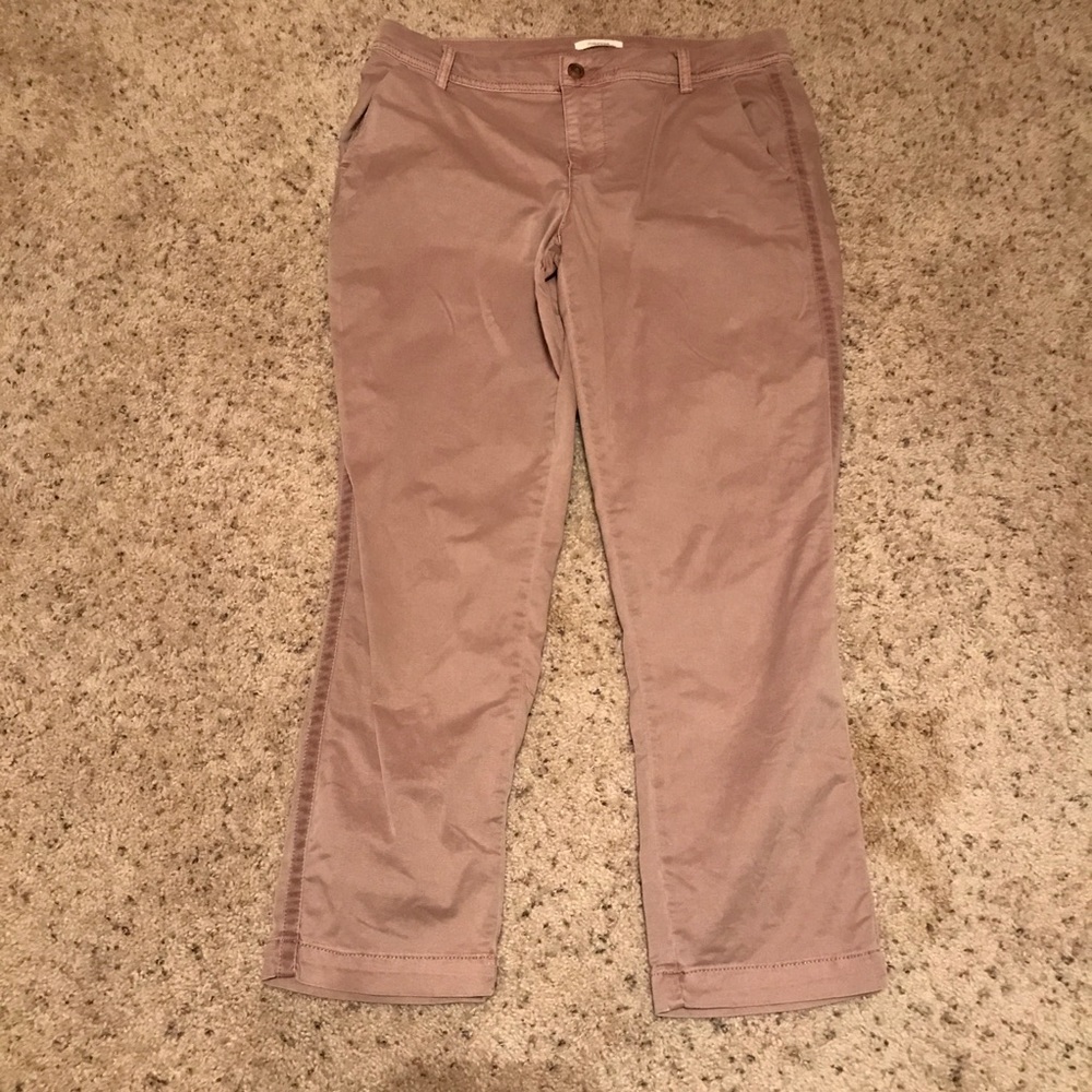 🛍 Maurice’s dusty pink jeans EUC
